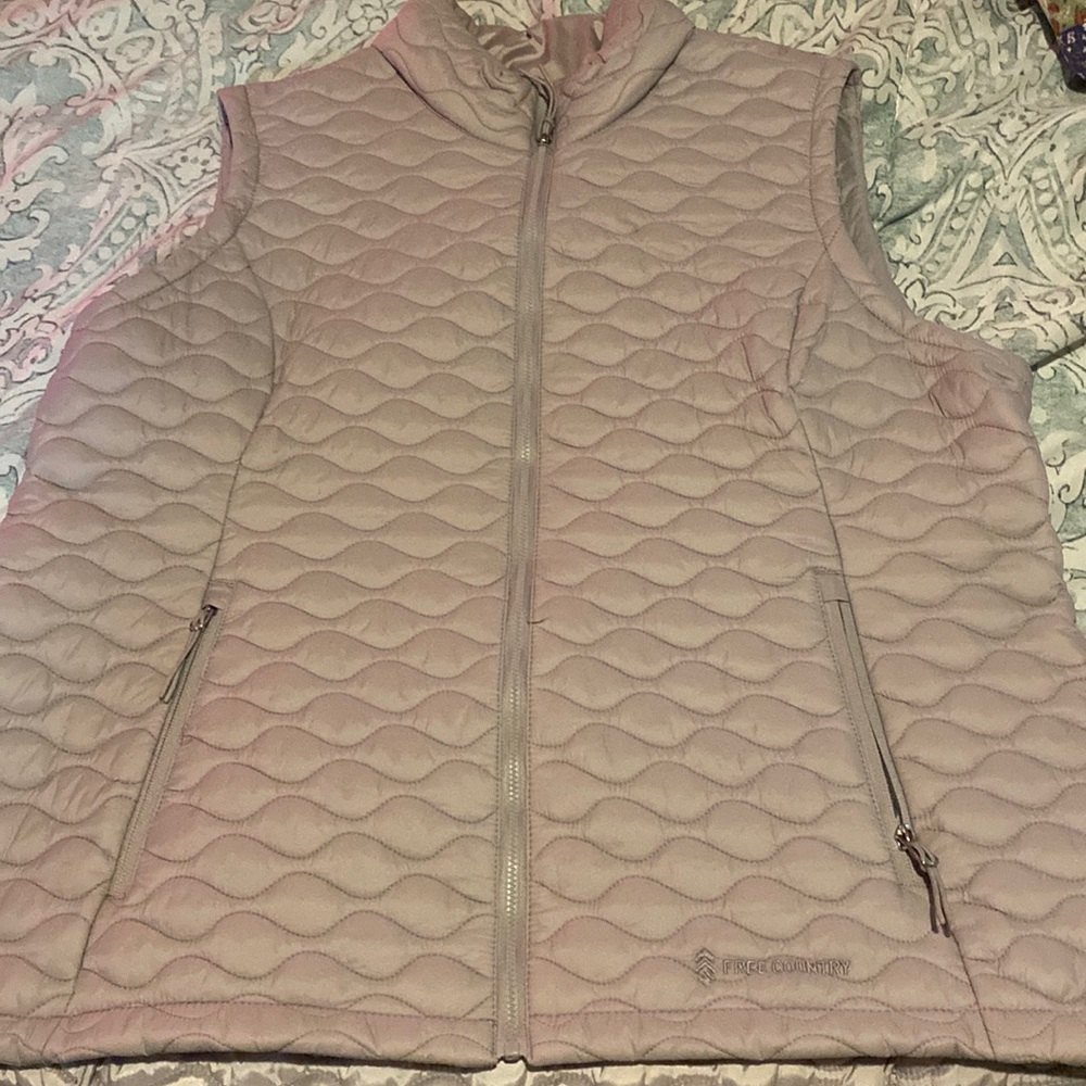 Gray vest